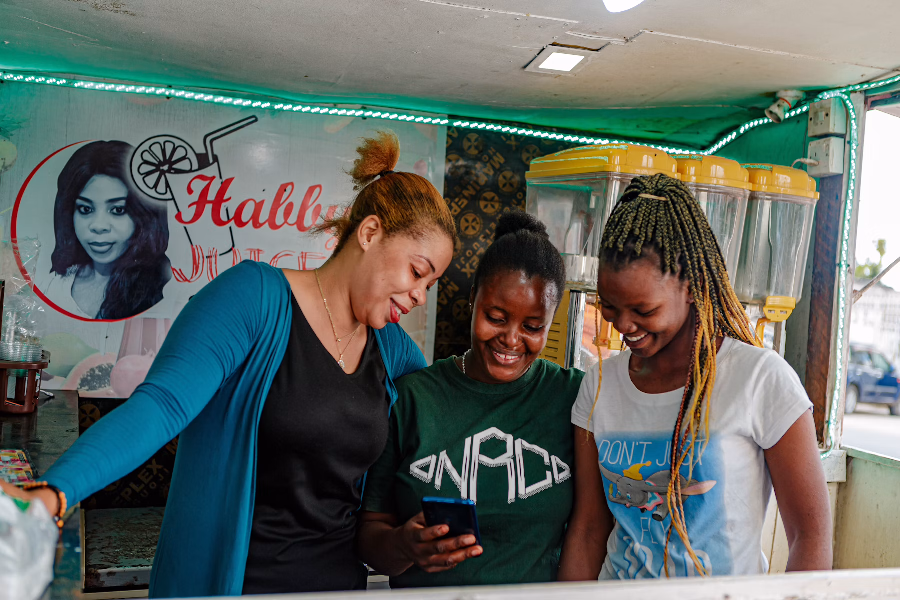 Medical support for an African community